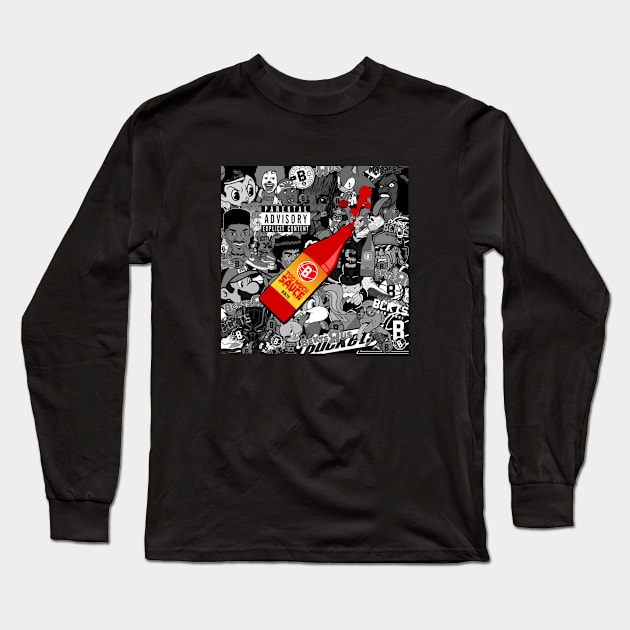 Bckts Cltr Basketball Long Sleeve T-Shirt by BucketsCulture